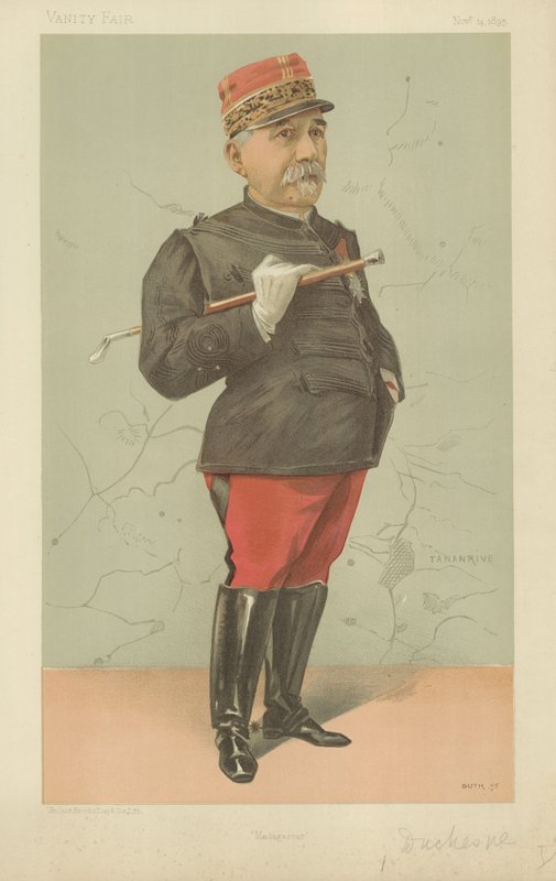 Generał Jacques Charles Rene Achille Duchesne autorstwa Jean Baptiste Guth
