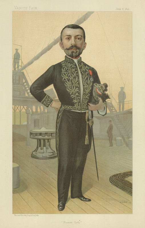 Julien Viaud (Pierre Loti) autorstwa Jean Baptiste Guth
