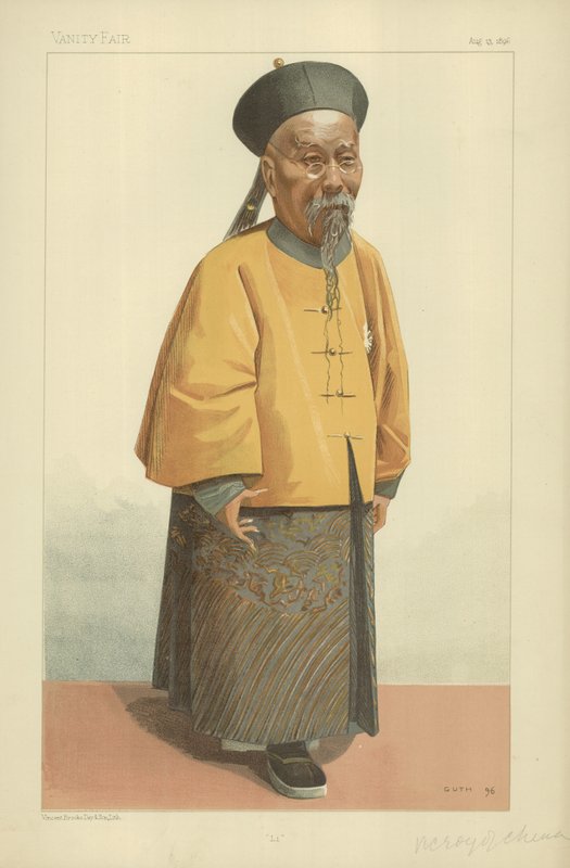 Li Hung Chang, wicekról Chin autorstwa Jean Baptiste Guth