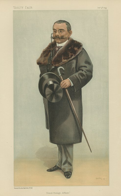 Teofil Delcasse autorstwa Jean Baptiste Guth