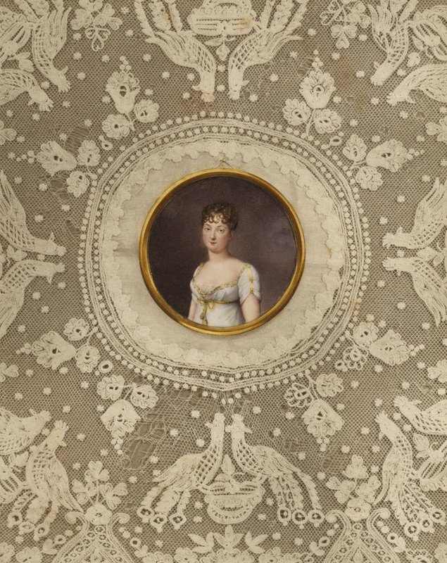Portret księżniczki Pauliny Schwarzenberg autorstwa Jean Baptiste Jacques Augustin
