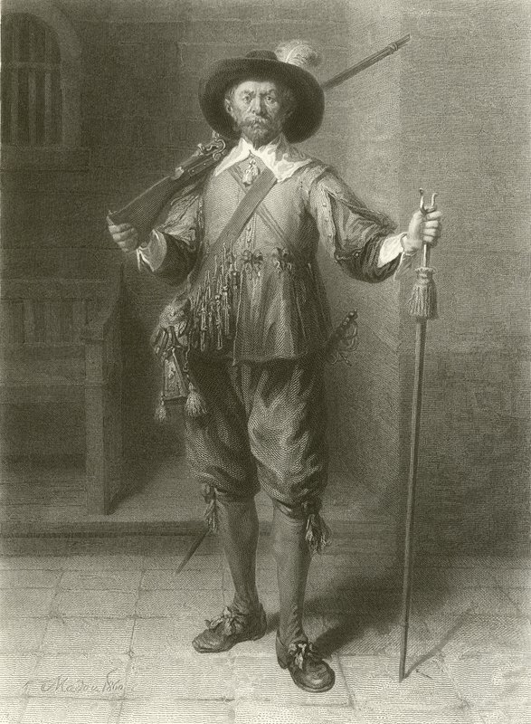 Arkebuzier autorstwa Jean Baptiste Madou