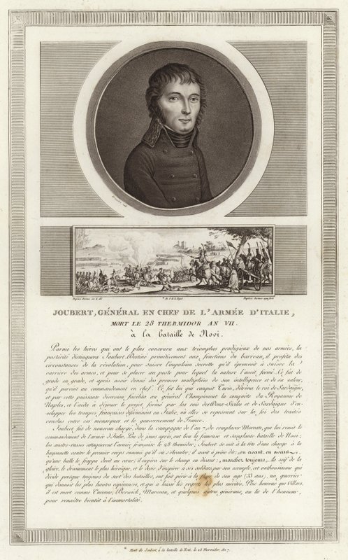 Portret Barthelemy Katarzyny Joubert autorstwa Jean Duplessi Bertaux