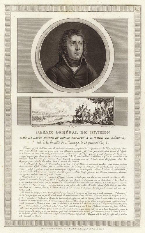 Portret Louisa Desaix autorstwa Jean Duplessi-Bertaux