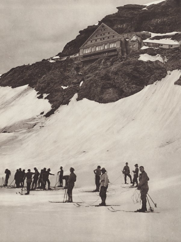 Szwajcaria: Jungfraujoch autorstwa Jean Gaberell