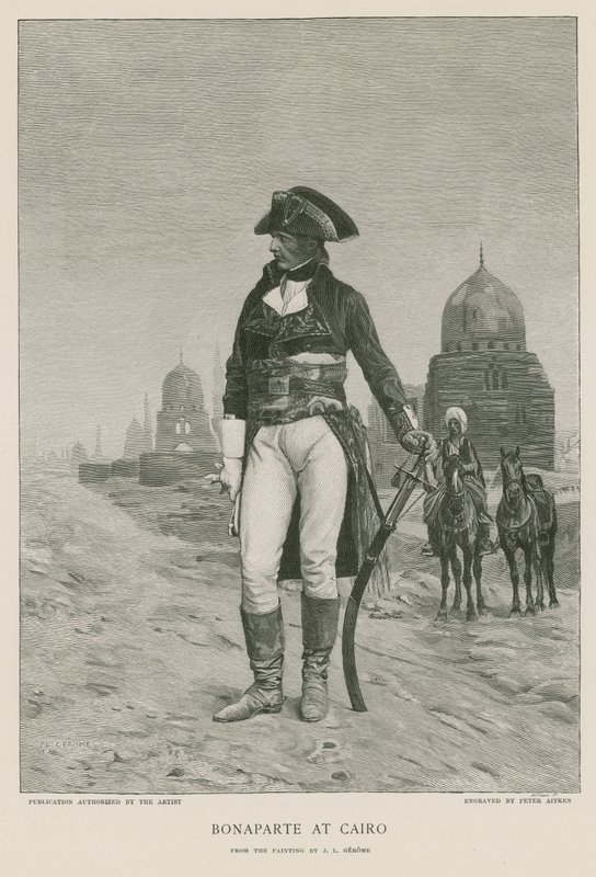 Napoleon w Kairze autorstwa Jean Leon Gerome