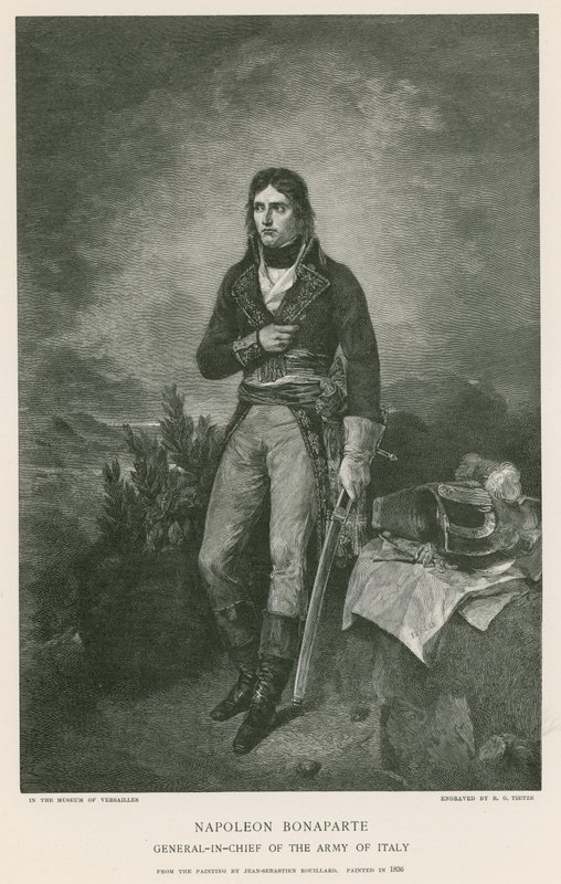 Napoleon Bonaparte autorstwa Jean Sebastien Rouillard