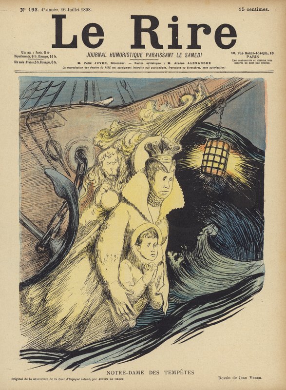 Ilustracja do Le Rire autorstwa Jean Veber