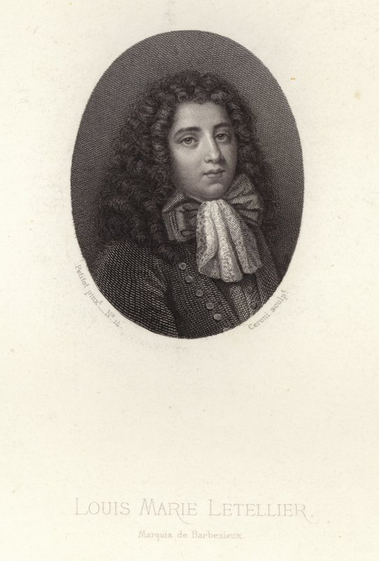 Louis-Marie Letellier autorstwa Jean the Elder Petitot