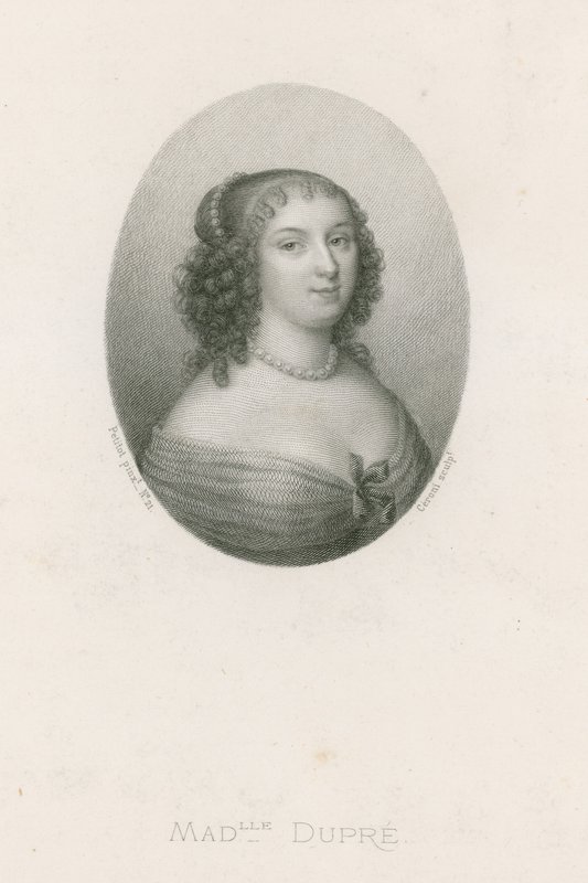 Mademoiselle Dupre autorstwa Jean the Elder Petitot