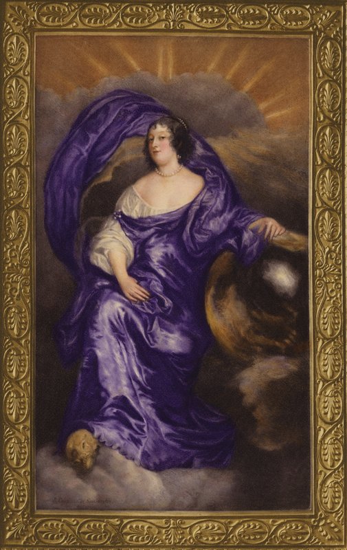 Portret Rachel de Ruvigny, hrabiny Southampton, 1642 autorstwa Jean the Elder Petitot