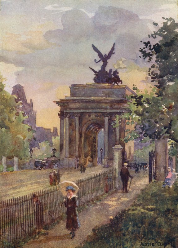 Constitution Hill (druk kolorowy) autorstwa Jessie Currie