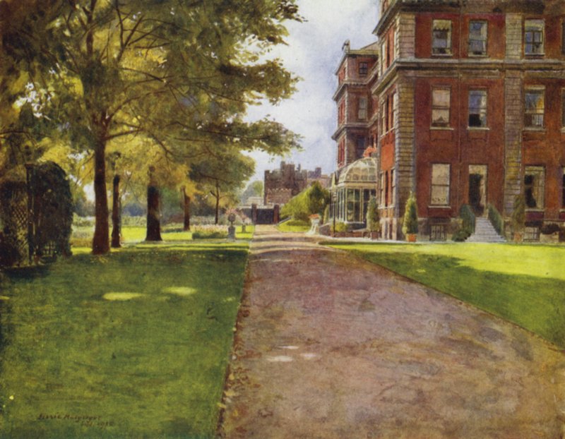 Marlborough House (kolor lito) autorstwa Jessie MacGregor