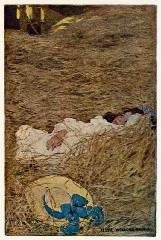 Hayloft (kolor lito) autorstwa Jessie Willcox Smith