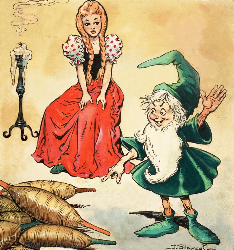 Historia Rumpelstiltskina autorstwa Jesus Blasco