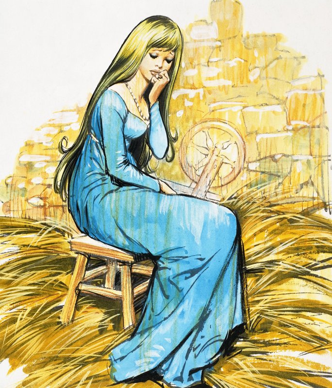 Historia Rumpelstiltskina autorstwa Jesus Blasco