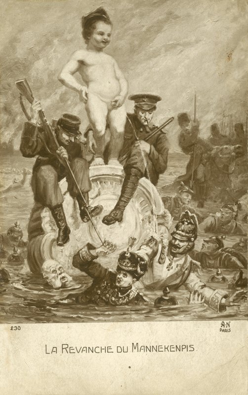 Zemsta Manneken Pis autorstwa Johann Heinrich Wedekind
