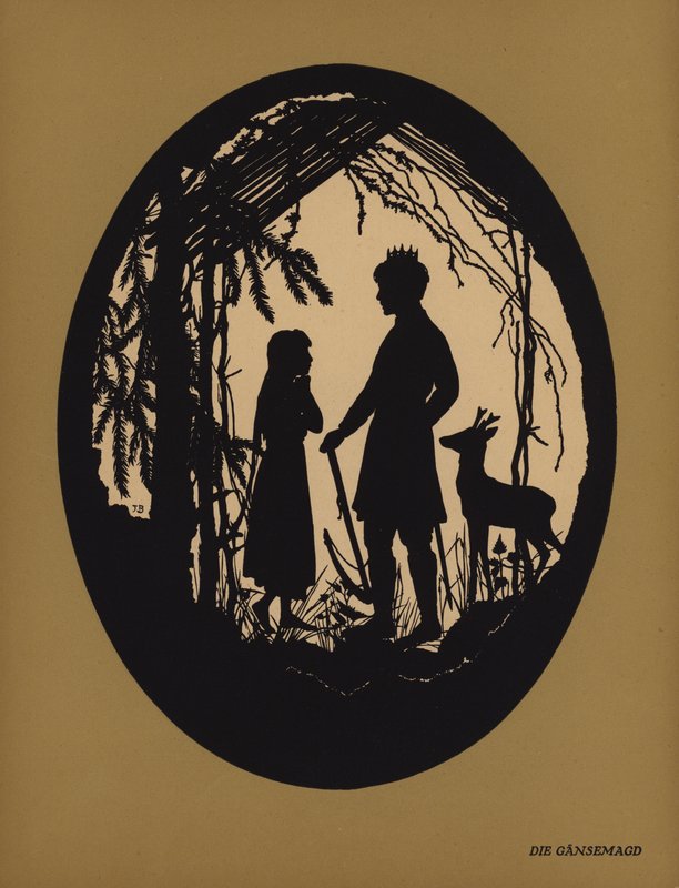 Die Gansemagd (lito) autorstwa Johanna Beckmann