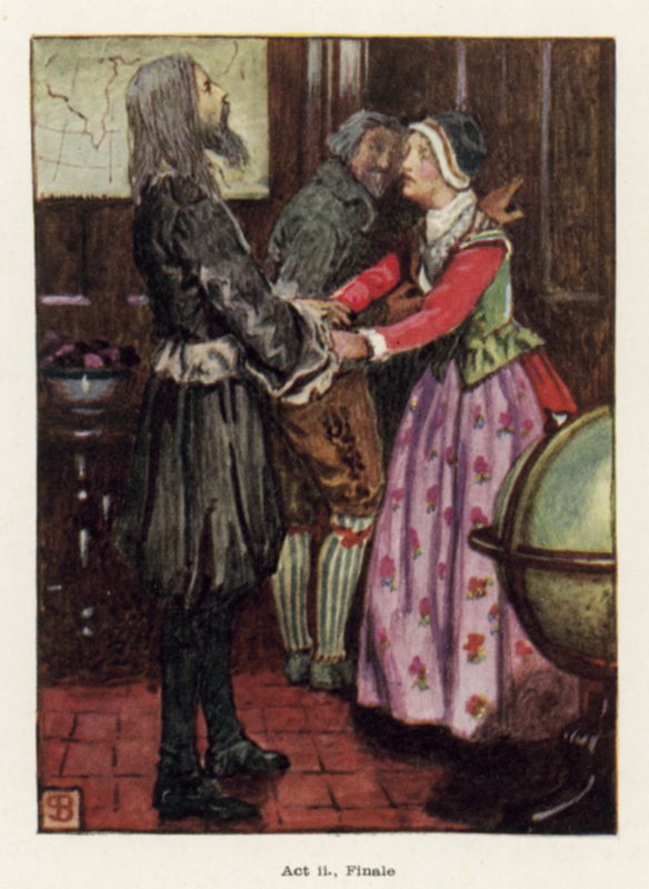 Akt II, Finał autorstwa John Byam Liston Shaw