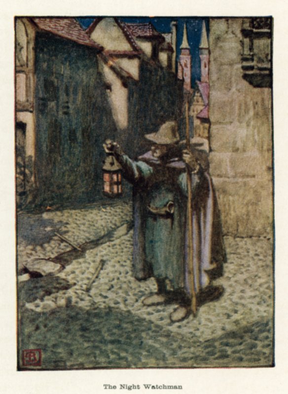 Nocny stróż autorstwa John Byam Liston Shaw