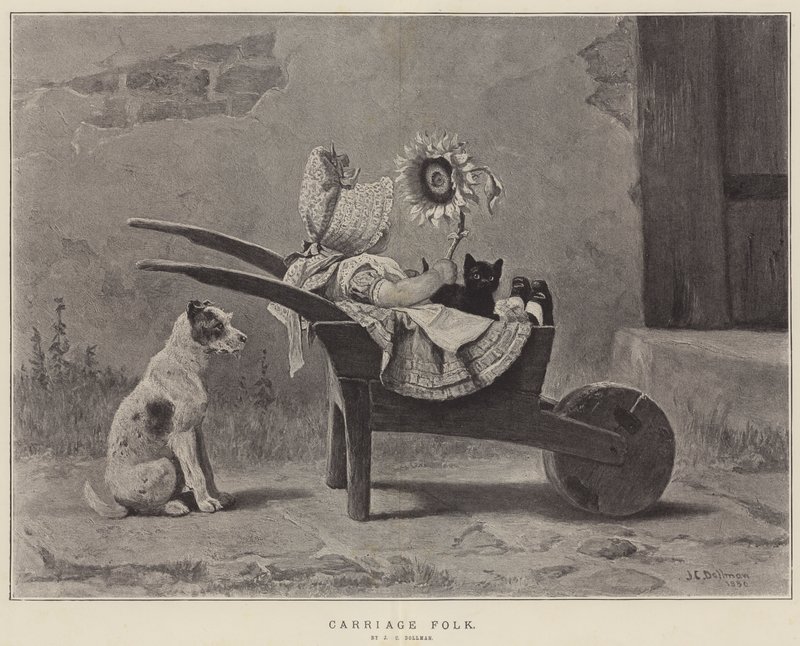Przewóz Folk autorstwa John Charles Dollman