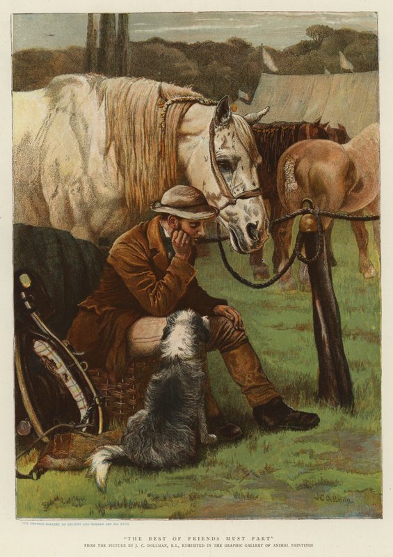 Najlepsi z przyjaciół muszą się rozstać autorstwa John Charles Dollman