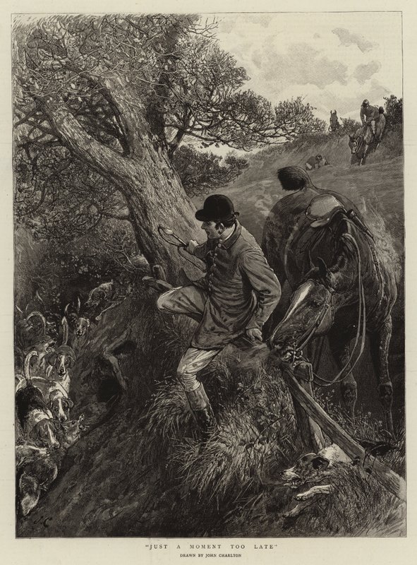 Chwila za późno autorstwa John Charlton