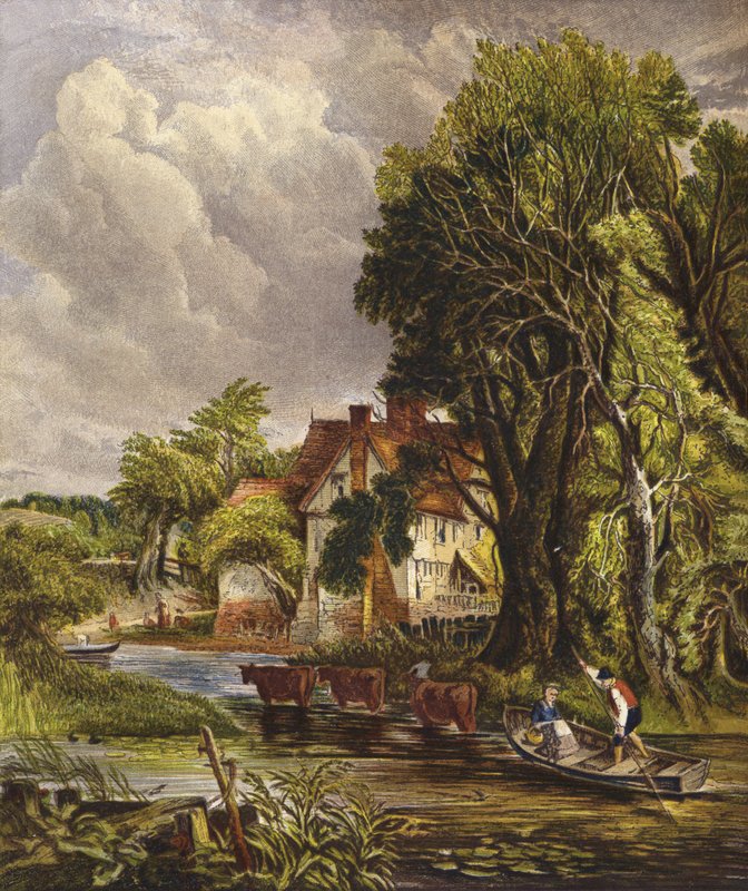 Farma w dolinie autorstwa John Constable