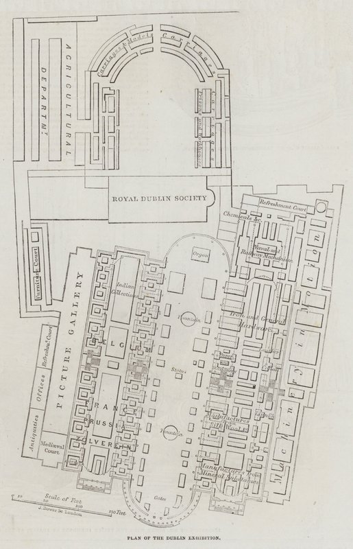 Wielka Wystawa Przemysłowa w Dublinie autorstwa John Dower