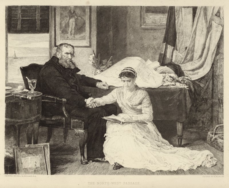 Przejście północno-zachodnie autorstwa John Everett Millais
