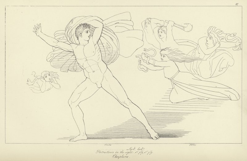 Oreste autorstwa John Flaxman