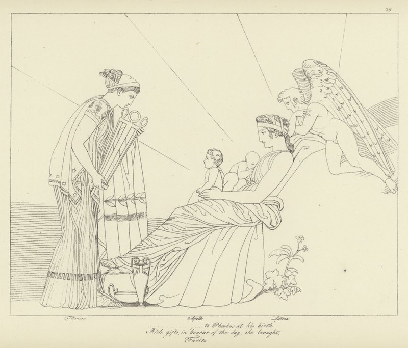 Furie autorstwa John Flaxman