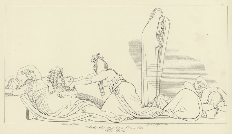 Furie autorstwa John Flaxman