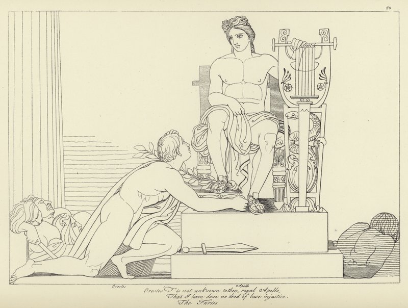 Furie autorstwa John Flaxman