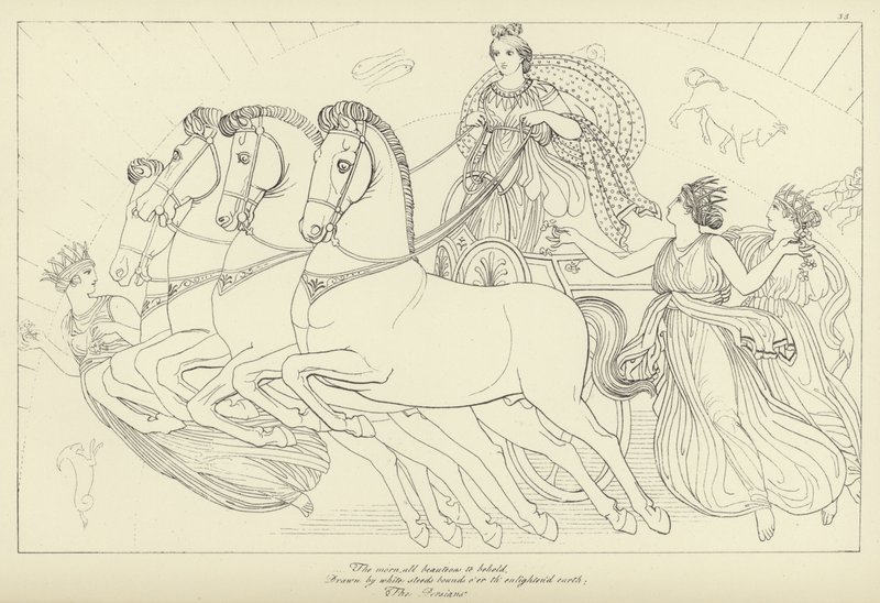 Persowie autorstwa John Flaxman