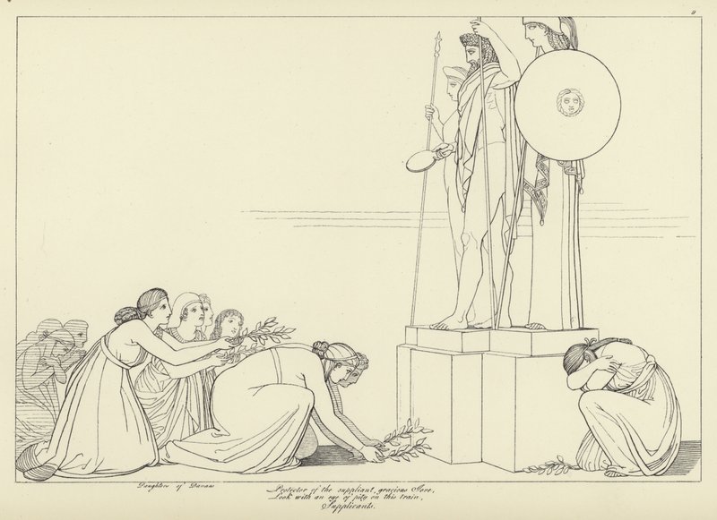 Wnioskodawcy autorstwa John Flaxman