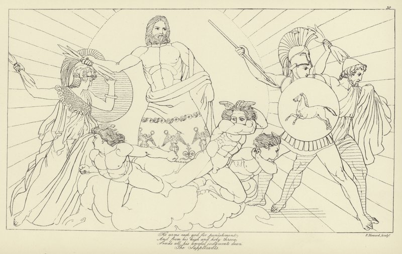Wnioskodawcy autorstwa John Flaxman