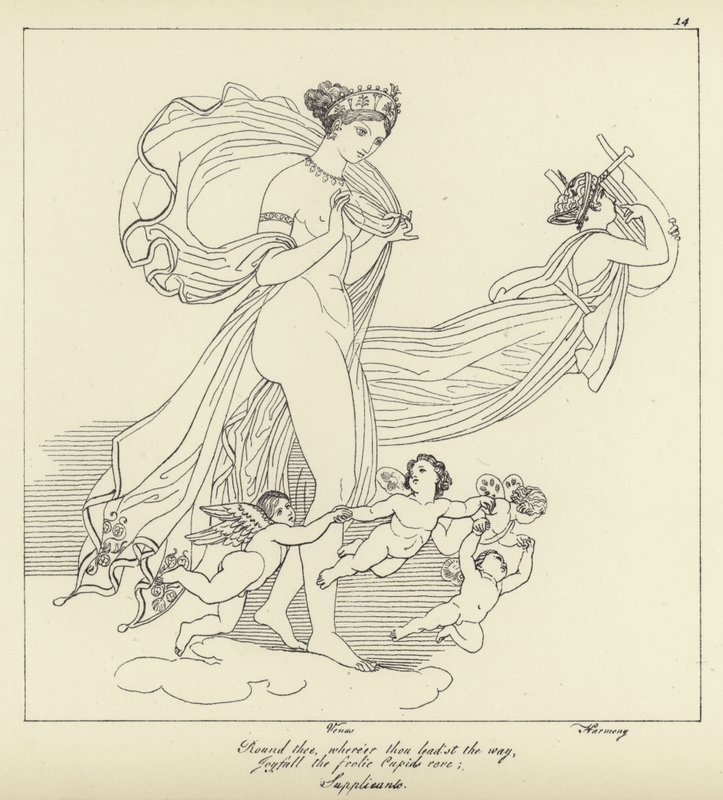 Wenus z suplikantów autorstwa John Flaxman