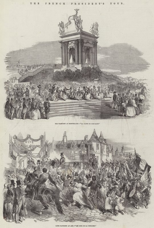 Wycieczka Prezydenta Francji autorstwa John Gilbert