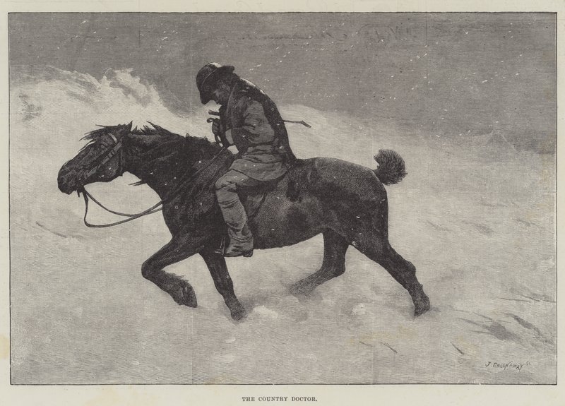 Lekarz wiejski autorstwa John Greenaway