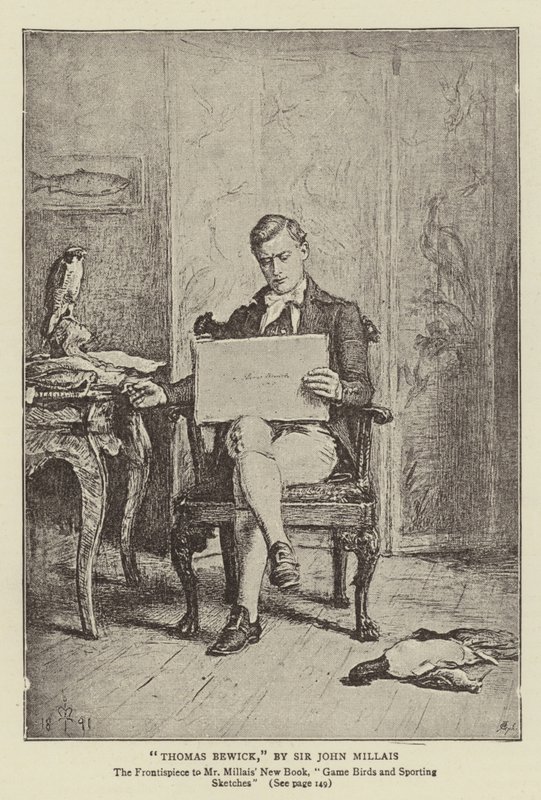 Tomasz Bewick autorstwa John Guille Millais