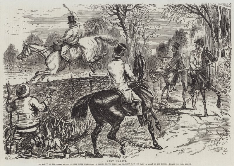 Bardzo uprzejmy autorstwa John Leech
