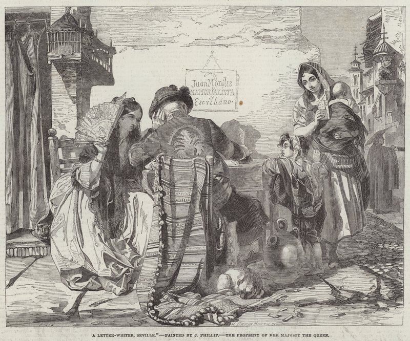 Autor listów, Sewilla autorstwa John Phillip