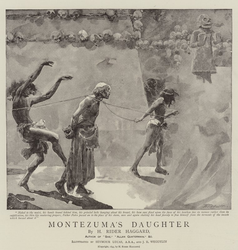 Córka Montezumy autorstwa John Seymour Lucas
