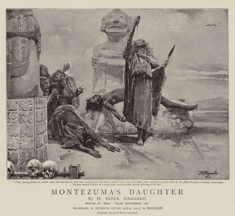 Córka Montezumy autorstwa John Seymour Lucas