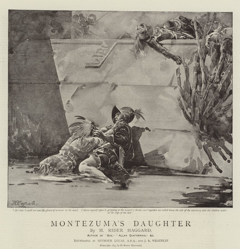 Córka Montezumy autorstwa John Seymour Lucas