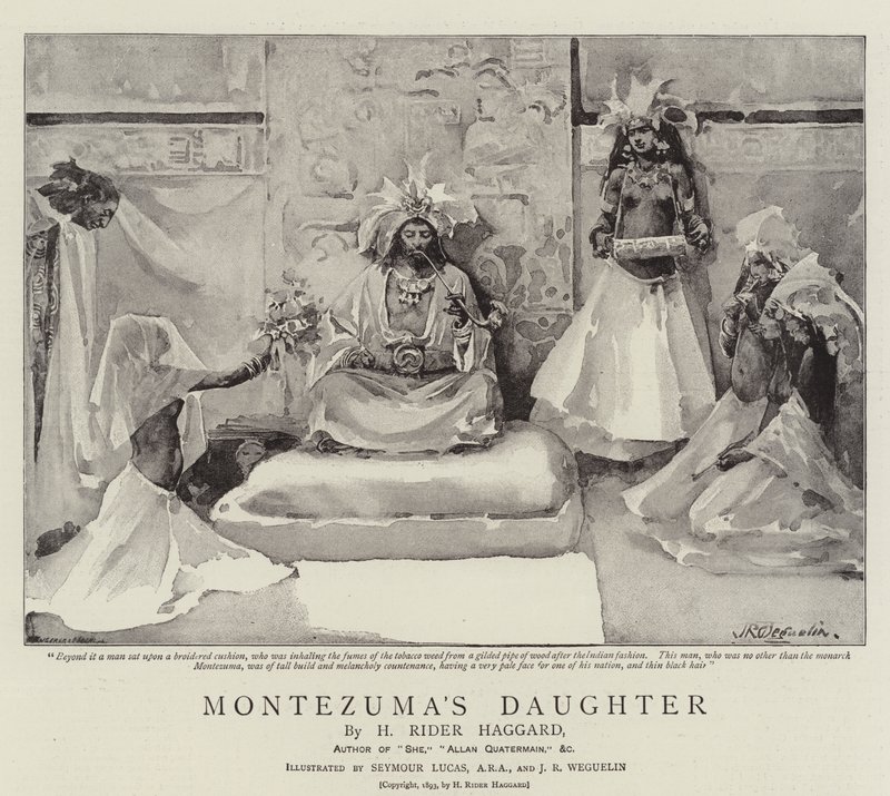 Córka Montezumy autorstwa John Seymour Lucas