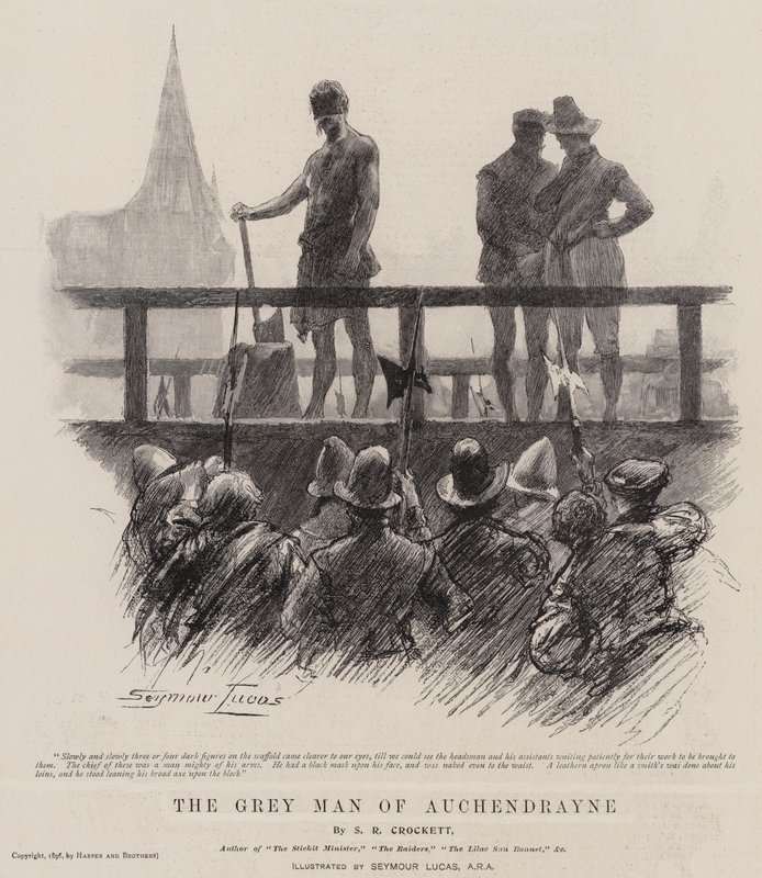 Szary Człowiek z Auchendrayne autorstwa John Seymour Lucas