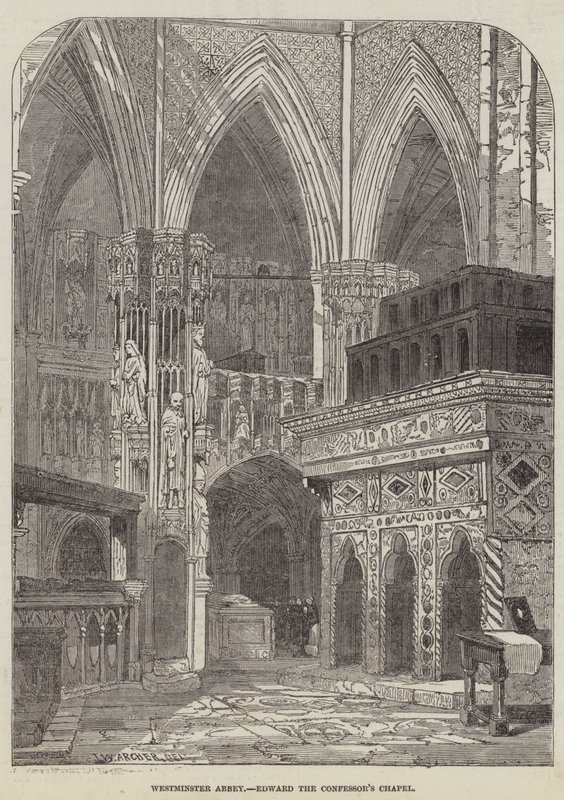 Opactwo Westminsterskie, Kaplica Edwarda Wyznawcy autorstwa John Wykeham Archer