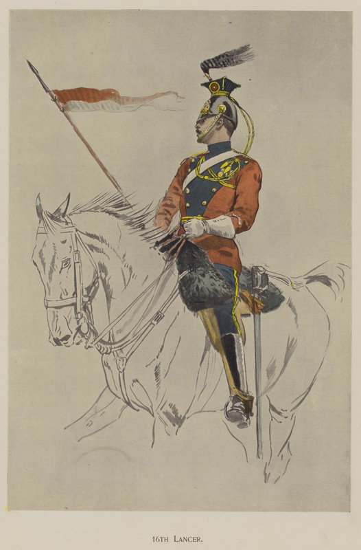 16th Lancer (kolor lito) autorstwa John (after) Charlton